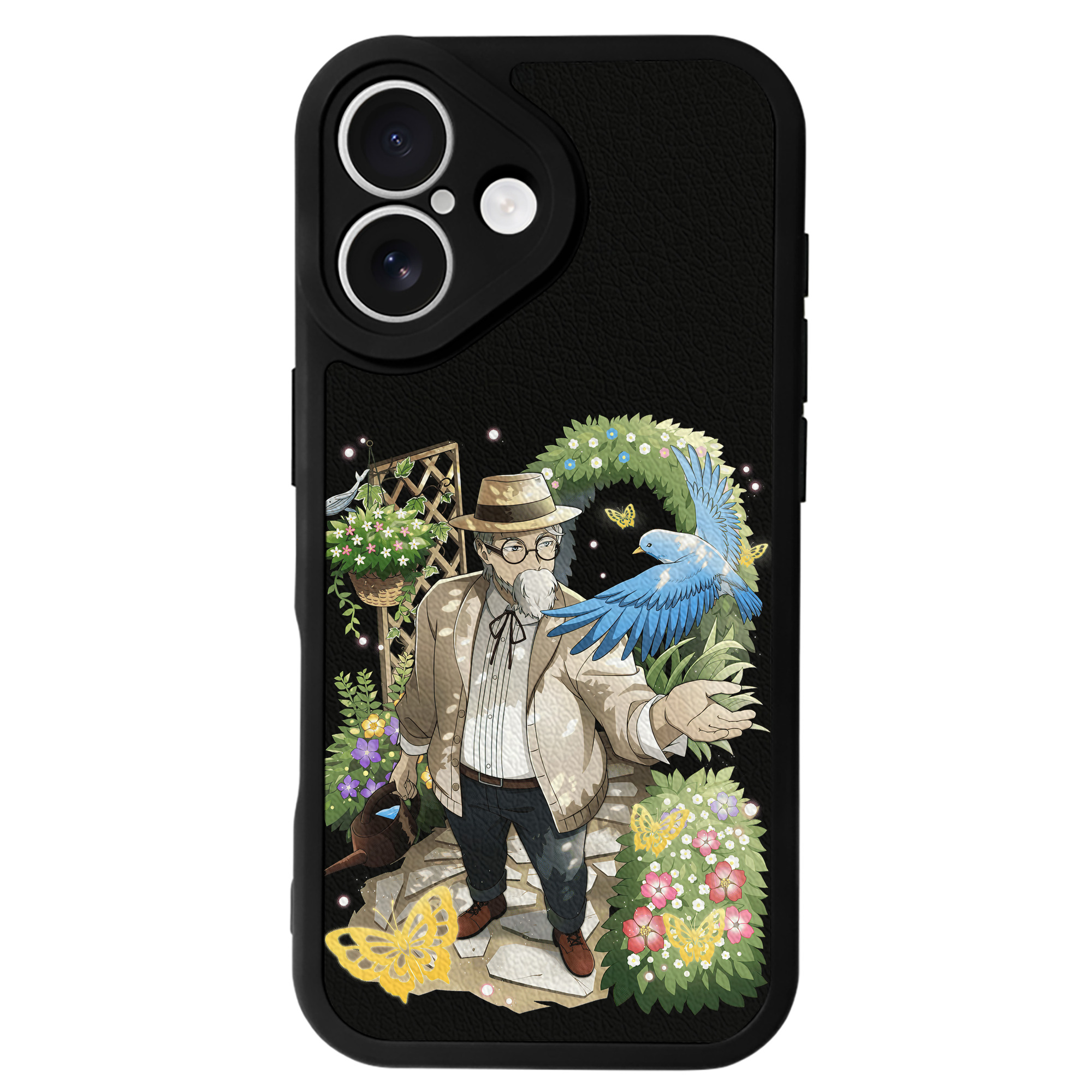 （画像用） 文豪ストレイドッグス Bungo Stray Dogs 【iPhone 16シリーズ対応】シリコンスマホケース（レザー調） 材質：シリコン